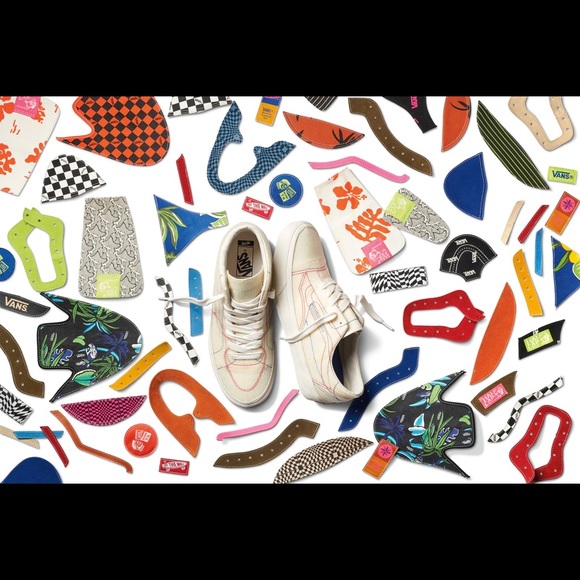 🎨  M/5 W/6.5 Vans Taka Hayashi Old Skool Lo LX DIY - Picture 3 of 11